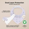 8pk Organic Baby Bandana Bibs, Baby Drool Bibs for Baby Boy, Girl, Baby Bibs for Infant, Newborn - 2 of 4