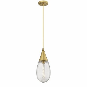 Malone - 1 Light Pendant In Contemporary Style-14.63 Inches Tall and 6 Inches Wide - 1 of 1