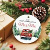 First Christmas Married Ornament 2025 - Wedding Gifts for Couples 2025 - Mr and Mrs Gifts - 4 of 4