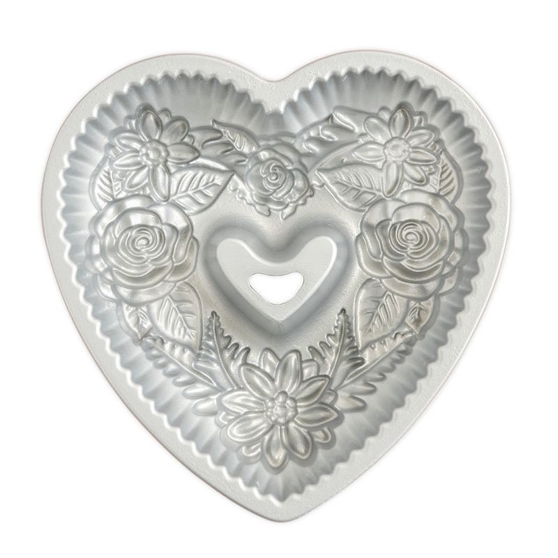 Nordic Ware Floral Heart Bundt® Pan, 5 of 8