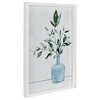 Northlight Greenery with Vase Wooden Framed Wall Art - 15.5" x 12" - 3 of 4