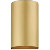 Livex Lighting Bond 1 - Light Wall Light in  Satin Gold - 4 of 4