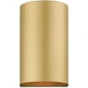 Livex Lighting Bond 1 - Light Wall Light in  Satin Gold - image 4 of 4