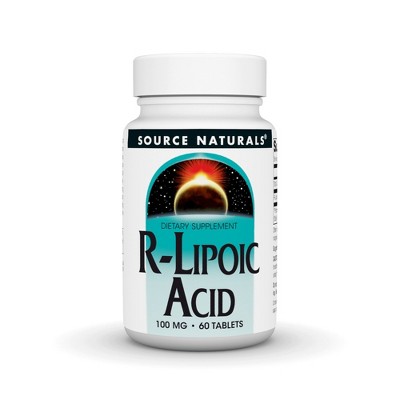 R-Lipoic Acid 100 mg by Source Naturals, Inc.  -  60 Tablet