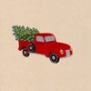 Linum Home Textiles Christmas Truck - Embroidered Luxury 100% Turkish Cotton Hand Towel (Set of 2) - 3 of 3