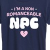 Women's - Instant Message - Non Romanceable NPC Short Sleeve Graphic T-Shirt - 2 of 4