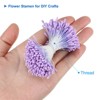Unique Bargains DIY Craft Handmade Decorative Double Heads Artificial Flower Stamens 700 Pcs - 3 of 4