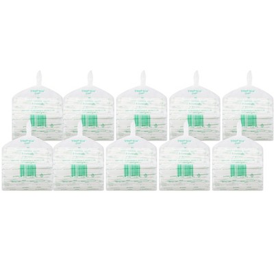 Green 2 TreeFree Individually Wrapped Bamboo Jumbo Straws - Case of 10/500 ct