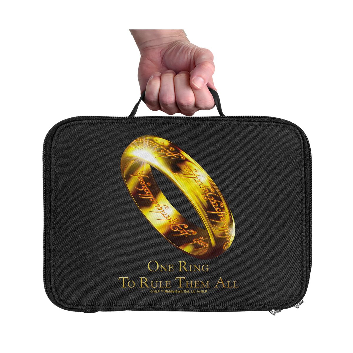 Lord of the Rings One Ring To Rule Them All Insulated Soft Sided Lunch Box - thumbnail 3