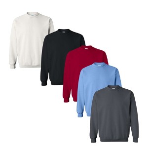 EG PRO Crewneck Sweatshirts 5-Pack Heavyweight Fleece Pullover Set UPTO 5XL - 1 of 4
