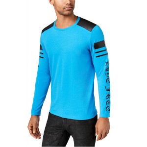 I.N.C International Concepts Mens Long Sleeve Graphic T-Shirt, Blue, XX-Large - 1 of 1