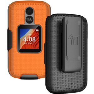 Nakedcellphone Case and Belt Clip Holster Combo for Alcatel TCL Flip 2 (T408DL, 4058G, 4058E) - 1 of 4