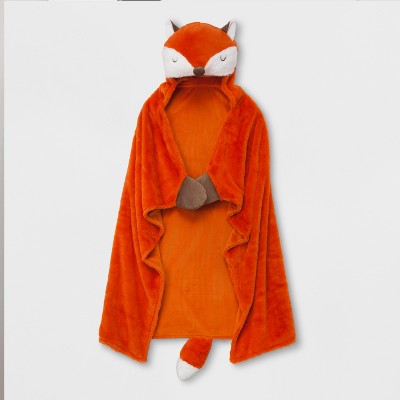 Fox Hooded Blanket Pillowfort BrickSeek