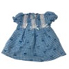 Sweet Blue Check and Cherries Nightgown for 14–16-Inch Baby Dolls - 4 of 4