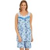 Collections Etc Floral Print Short Set - 4 of 4