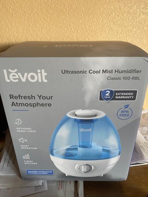 Levoit Misty Ultrasonic Cool Mist Humidifier Blue : Target