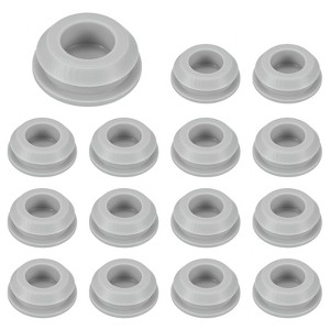 Unique Bargains M Silicone Waterproof Durable Multipurpose Mechanical Fasteners Gray - 1 of 4