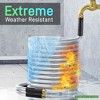 Gardenjoy Stainless Steel Garden Hose with 3/4 in. Fittings - 5/8 in. - Silver - 4 of 4