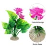 Unique Bargains Fish Tank Aquarium Decorations Plants Aquarium Decorations PE Ceramics Plants 5.91" - 3 of 4
