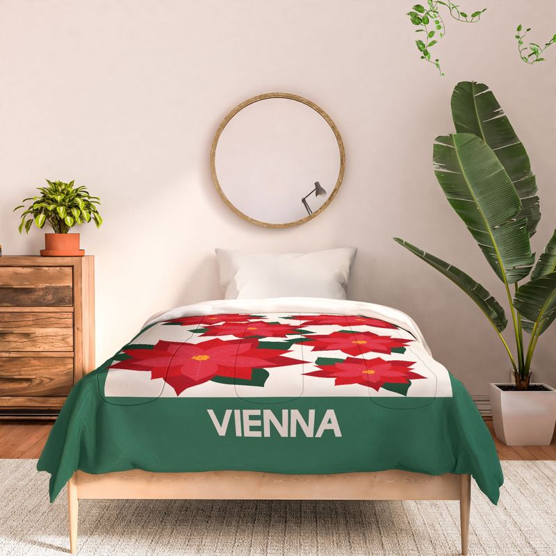 April Lane Art Vienna Christmas Market Comforter + Pillow Sham(s) - Deny Designs, 3 of 4