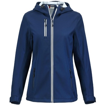 Clique Telemark Eco Stretch Softshell Full Zip Womens Hooded Jacket