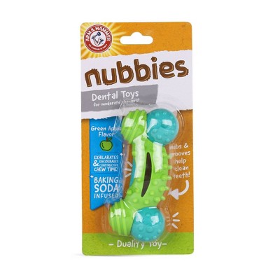 Arm & Hammer Nubbies Duality Bone Dental Dog Toy : Target