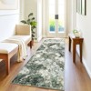 Area Rugs, Modern Abstract Washable Rug for Living Room, Soft Non Slip Non-Shedding Area Rug - 2 of 4