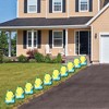 Big Dot of Happiness Ducky Duck - Rubber Ducky Lawn Decorations - Outdoor Baby Shower or Birthday Party Yard Decorations - 10 Piece - 3 of 4