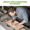 Robotime 3D Puzzles 3mm Plywood Maple Plywood for Laser Cutting  Engraving Thin Maple Boards Crafting Wood Sheets, Multicolored, 11.81"*19.69"*0.79" - 2 of 4
