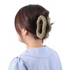 Unique Bargains Fashion Elegant Plush Hairpin Hairdo Clip for Women 4.72"x2.36"x2.76" 1 Pc - 2 of 4
