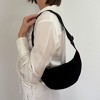 Adornia Black Sporty Adjustable Moon Bag - 2 of 4