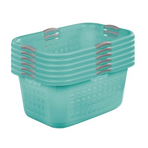 Sterilite Ultra HipHold 1.25 Bushel Plastic Clothes Laundry Basket Bin - 1 of 4