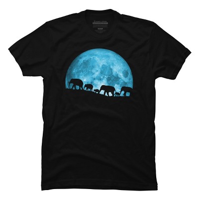 Men's Design By Humans United Together - Elephants By Maryedenoa T-Shirt