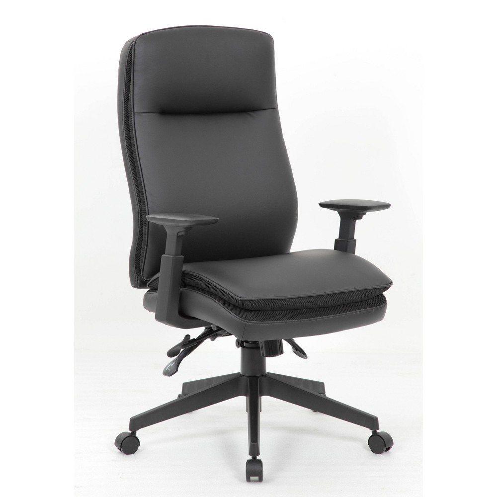 Photos - Computer Chair BOSS Executive Multi-Function Chair Beige/White/Gray -  Office Products 