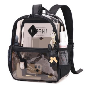 Narwey Clear Backpack for Stadium Events Approved 12×6×12  display picture 1