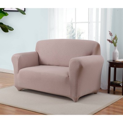 Ingenue Loveseat Slipcover Beige - Kathy Ireland