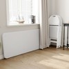 Folding Card Table and Chairs Set, Portable Folding Table and Chairs Set with Metal Legs and Thicken Padded Cushion,with 4 chairs - 3 of 4