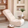 Bean Bag Lounger Modern with Adjustable Backrest for Living Room 23.6in Wide Foldable Recliner Chair-3irtyhousy - 2 of 4