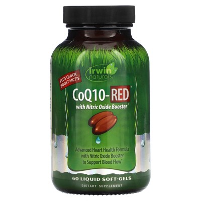 Irwin Naturals CoQ10-Red, 60 Liquid Soft-Gels