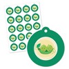 Big Dot of Happiness Double the Fun - Twins Two Peas in a Pod - Baby Shower or First Birthday Party Favor Gift Tags (Set of 20) - 2 of 4
