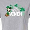 Women's - Disney - Too Cute To Pinch Cropped Graphic T-Shirt - 2 of 4
