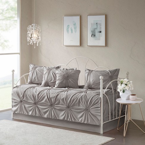 6pc Lucita Daybed Cover Set Dark Gray Target