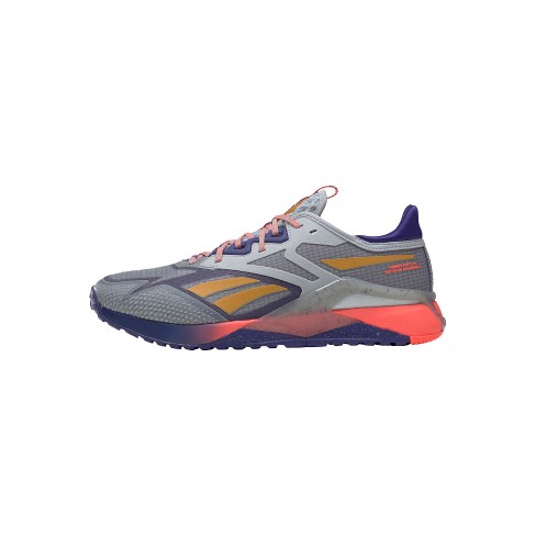 Reebok Nano X2 Tr Adventure Men's Training Shoes Sneakers 11 Pure Grey 3 / Bold Purple / Flare : Target
