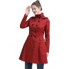 BGSD Women's Kayla Hooded Mid Length Trench Coat - 4 of 4