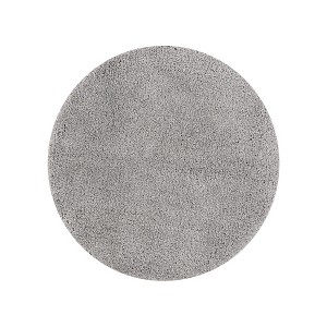 Micro Plush Collection 100% Polyester Solid Tufted Bathroom Rug with Gel Form Backing, Machine Washable, Tumble Dry Bath Mat - 1 of 3