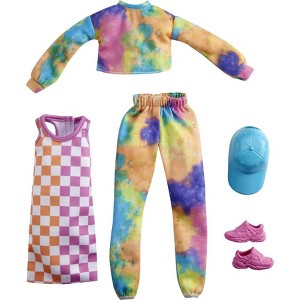 ​Barbie Fashions 2pk Clothing Set - Tie-Dye Joggers & Sweatshirt - 1 of 4