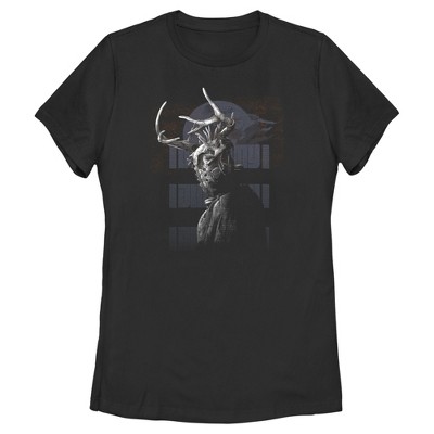 Women's Rebel Moon Jimmy The King's Guard T-shirt - Black - Small : Target