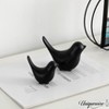 Uniquewise Bird Figurines Elegant Home Decor Pieces Countertop or Bookshelves Artistic Decorations & Collectible Knick-Knacks - 2 of 4