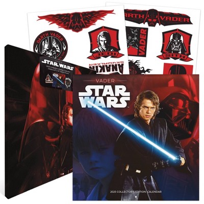 Trends International 2025 Star Wars Collector's Edition Calendar: Wall Calendar, 12x12 Inches, Monthly, All Ages, Multicolored