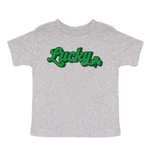 The Juniper Shop Lucky Solid Toddler Short Sleeve Tee - 1 of 4